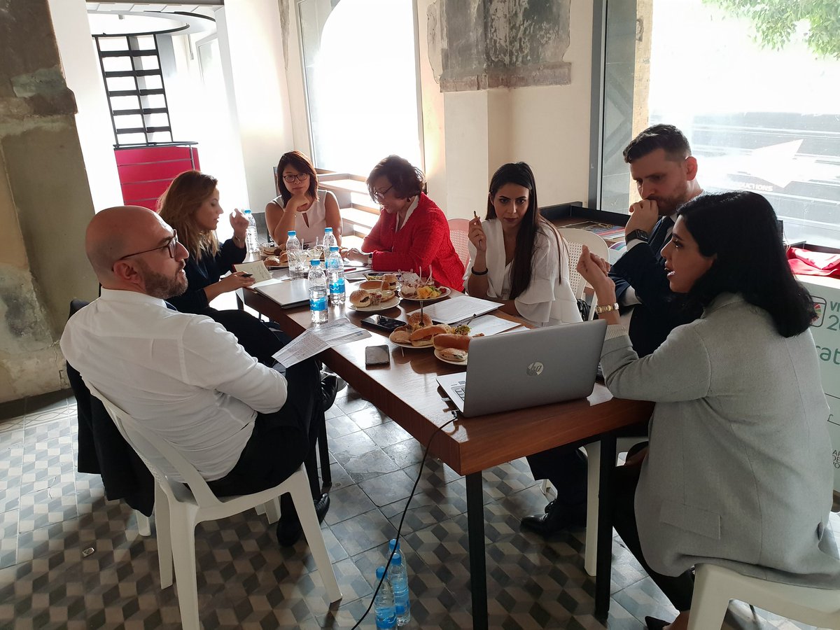arabdevtportal's tweet photo. #Suspense is mounting here at @BeitBeirut, as participants are waiting to hear decisions of the #Evaluation Committee. #Visualize2030 #arabdevportal https://t.co/VcWwrsPZ7i