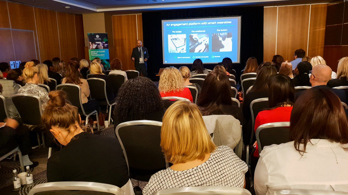 PALifeMag's tweet photo. Talking past, current and future event technology with @crystalinteract head of innovation @RCurtisjnr at @EventOrgSummit yesterday! 

https://t.co/VIX0sF8hpP

#technology #future #liveevents https://t.co/VQdfr6HBz0