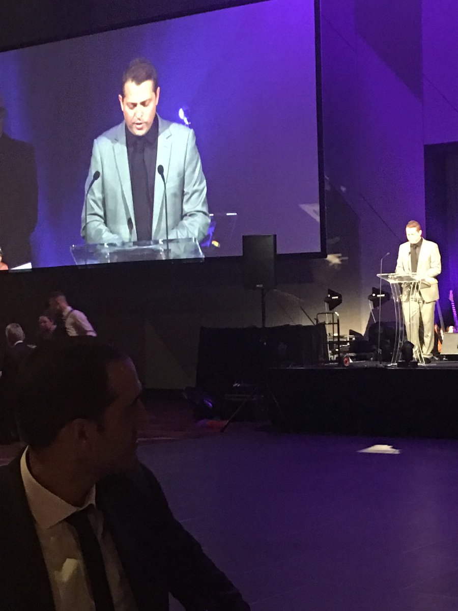⁦@Simon_j_dennis⁩ kicking off the #FCA awards tonight. A fabulous gala evening ⁦<a href="/MYOB/">MYOB</a>⁩