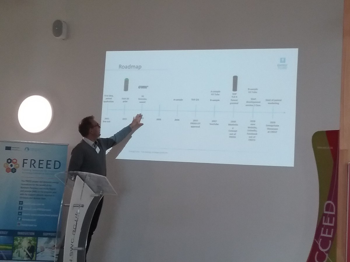 Freedproject's tweet photo. @energytube_de @swccrest "You can't just keep on developing the product itself, you have to focus on the marketing of it too. @Freedproject has helped us especially in this". #SMEs #marketing #support #energyinnovation https://t.co/JlJLSWZnNG