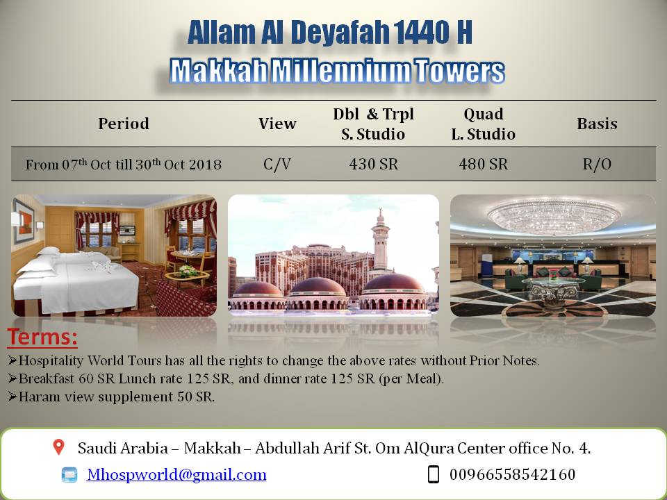 HospWorld's tweet image. #ابراج_مكه_ميلينيوم