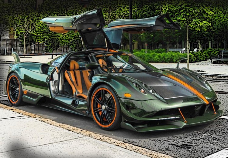 Ceboncars 在Twitter 上："Green Goblin|| Pegani Huayra Bc #Pegani #Ceboncars #Carbonfiber #Perfection * Https://T.co/Yy12Yhn9Mo" / Twitter
