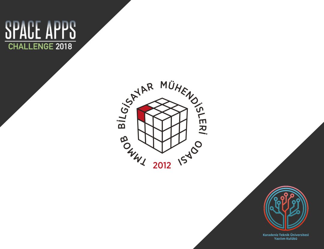 yazilimktu's tweet photo. Space Apps Challenge 2018 etkinliğinde bizlerden desteğiniz esirgemeyen Bilgisayar Mühendisleri Odası'na ( @TMMOB_BMO ) teşekkür ederiz. #SpaceAppsTrabzon #SpaceAppsTurkey #SpaceApps https://t.co/yHs4AV3Dka