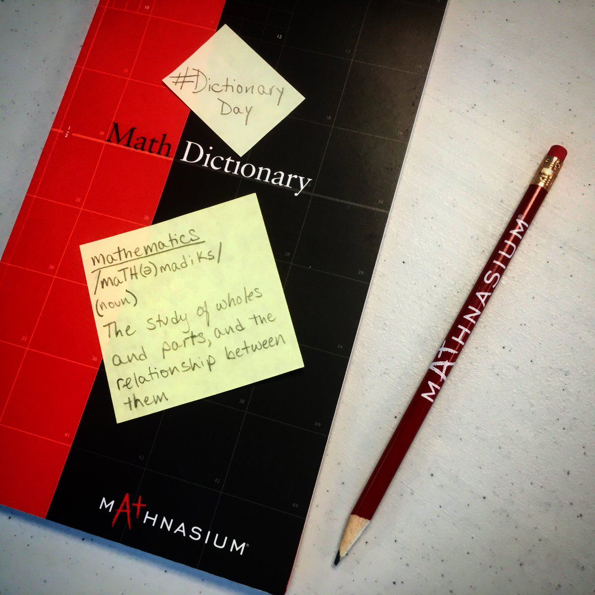 Mathnasium's tweet image. Happy #DictionaryDay! Give us a math term and we&apos;ll look it up for you in our Mathnasium Math Dictionary!