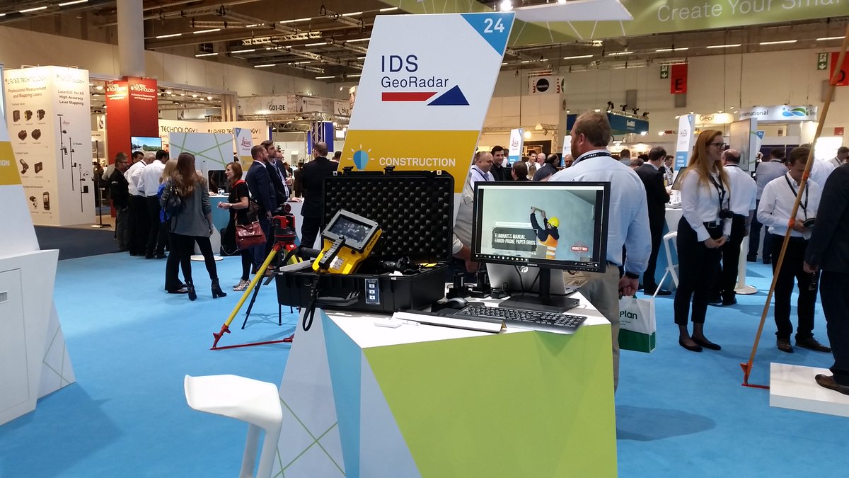 IDS_GeoRadar's tweet image. The @InsideIntergeo is on! Come visit @HexagonGeo and @IDS_GeoRadar  Meet us at Hall 12.1, Booth D.023. We are showcasing the compact Stream C for #utilitymapping C-thrue #concretescanner,  IBIS FM for #slopemonitoring and the newest of our #interferometers, the Hydra G.