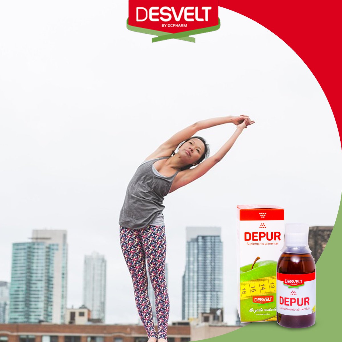 Desvelt's tweet photo. #Depur de #Desvelt estimula la depuración del organismo ayudándote a canalizar la energía en revitalizar el cuerpo y mejorar la calidad de vida 💚 https://t.co/OVArtpL5eQ
