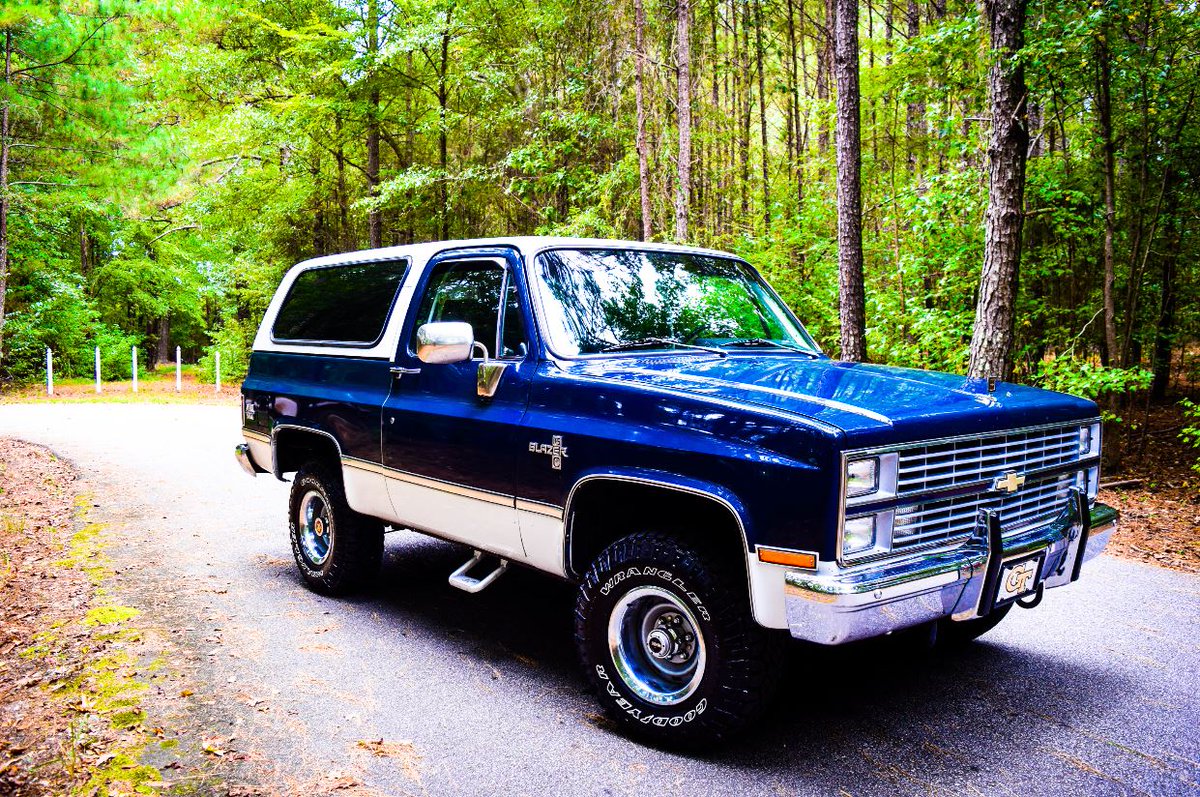 Mark D. had a similar K5 #Blazer when he was in school, but had to end up s...