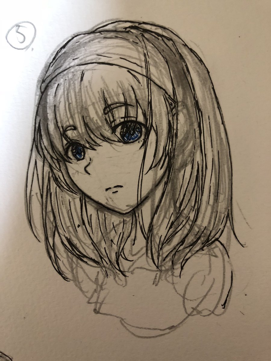 本日は鷺沢文香さん描きまくった
番号は描いた順

⑤はとってもよく描けたから見て 