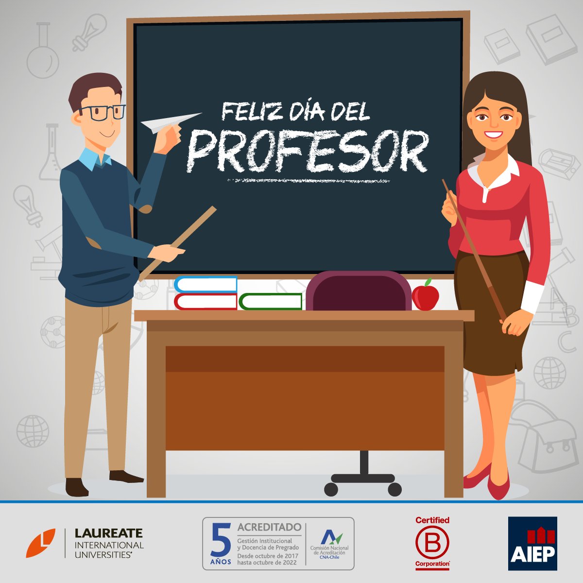 AIEP's tweet photo. En el #DíadelProfesor queremos homenajear a todos quienes trabajan y están comprometidos con la educación de nuestros estudiantes, en especial destacar al gran profesor Marcelo Serres, docente de #AIEPTalca quien hace poco se volvió viral por su humana pregunta en un examen.👏👏 https://t.co/1irgYHIkSJ