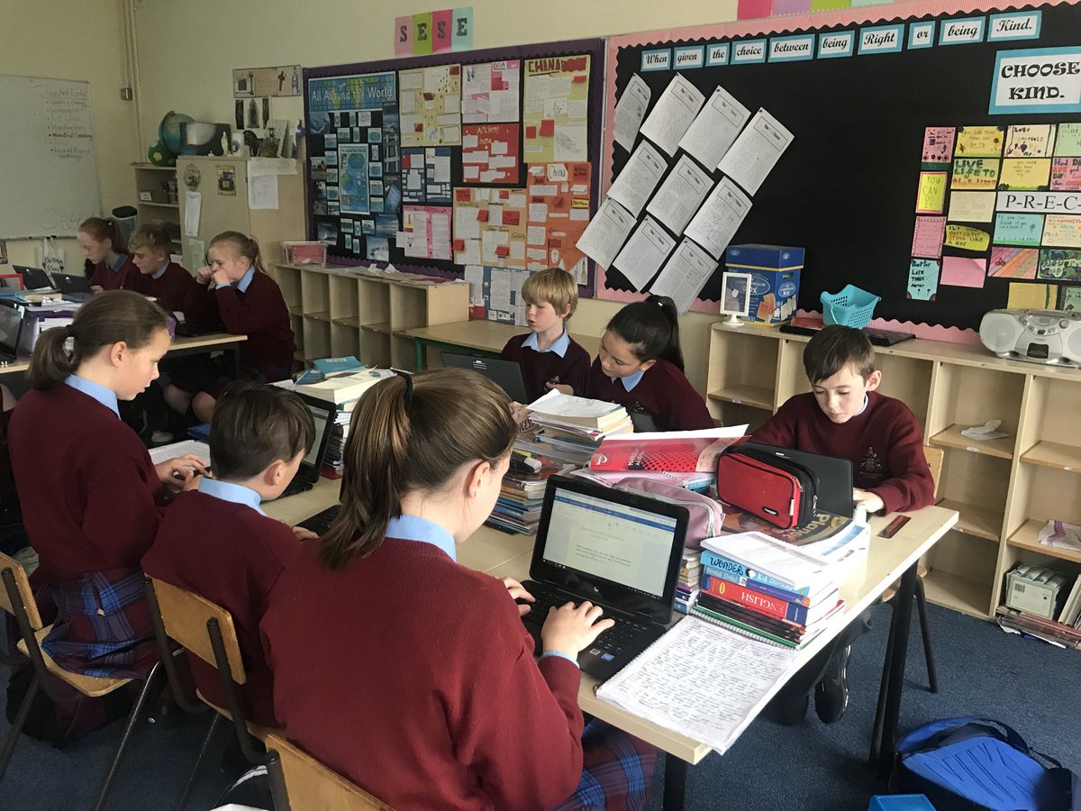 MsWhytesClass's tweet photo. Working hard on our new devices.... who knew sending emails and editing documents was so much fun #wriggle #techkids #editing #publishing #mswhytesclass #6thclass https://t.co/YjRP3oed0Z