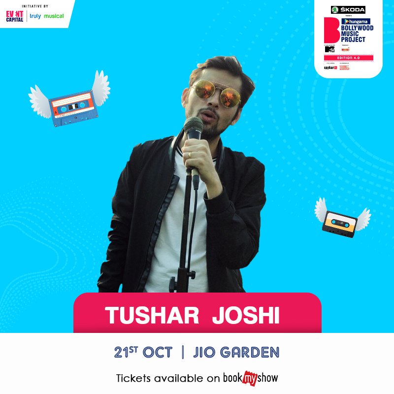 Performing LIVE at the BMP! Come check it out, this weekend. 
#bollywoodmusicproject #hatkeplaylist #TusharJoshiAtBMP

For tickets:
in.bookmyshow.com/events/bollywo…