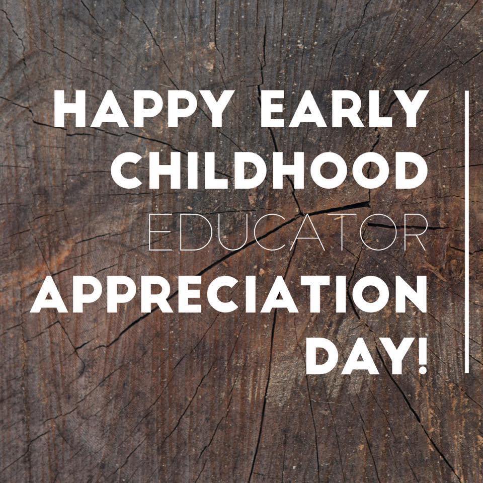 Happy ECE Appreciation Day! Our programs wouldn’t run without your caring, professional, thoughtful contributions! @WortleyFDK @eden_janna @H_LEE80 #tvdsbkinder @NorthridgePS #earlychildhoodeducators