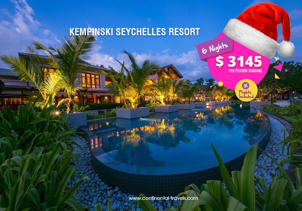 ContinentalTrv's tweet photo. All is set for the perfect #Christmas in #Seychelles .

Enjoy the best of a 6-night vacation in a serene beach setting from $ 1,570 pps
https://t.co/ctB9S5rMxk

Call us on 0700232013 or email info@continental-travels.com for more details or booking. https://t.co/BAqJlLALr1