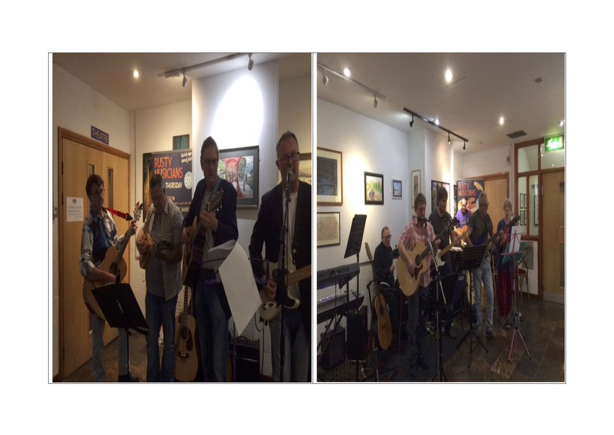 Rusty Musicians performing <a href="/TheMillBanbury/">The Mill Arts Centre</a> 5th October 2018