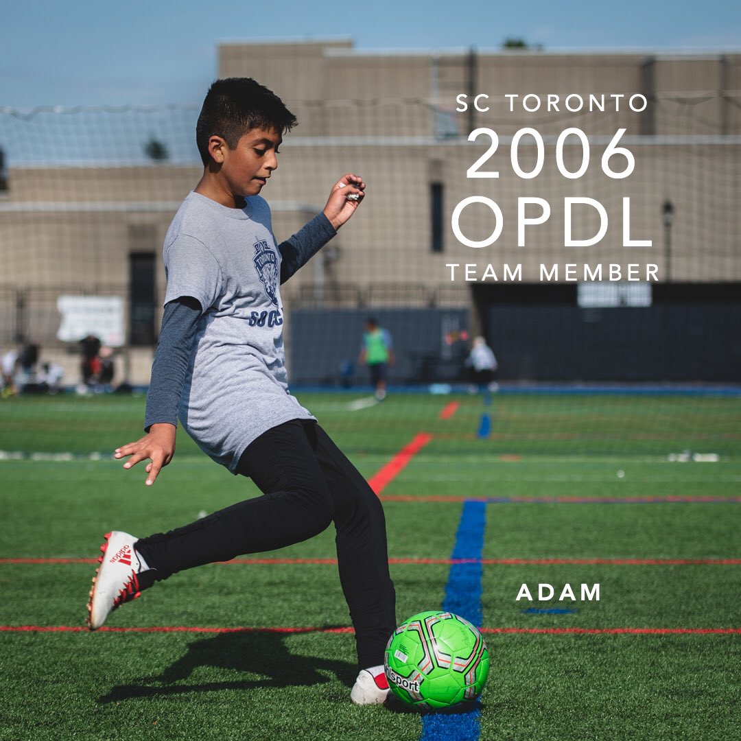Congratulations Adam for earning a spot on the 2006 SC Toronto OPDL Team #SupportLocalFootball #Toronto #2006Boys #SCToronto #TorontoSoccer #SoccerInTheSix #OPDL #OntarioSoccer #PlayInspireUnite #Football #Soccer #Canada2026 #TheBeautifulGame