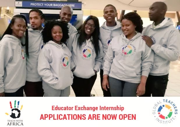 APPLY TO THE US INTERNSHIP PROGRAMME 2019

The USA Internship provides student-teachers and young teachers from the South African Extraordinary Schools Coalition with a one-month residency in a school in the United States. (1/3)