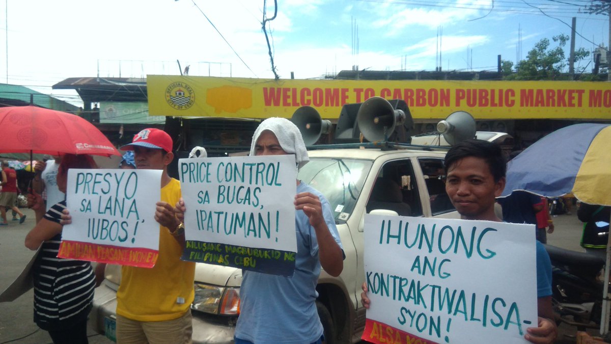 gabrielacebu's tweet photo. #WorldFoodlessDay | Today, as UN celebrate 'World Food Day', the Cebuanos alternately hold the World Foodless Day to denounce the rampant hunger and poverty in the Philippines.
FOOD, LAND, AND JUSTICE FOR OUR FARMERS!
JUNK TRAIN LAW!
JUSTICE TO ALL EJK VICTIMS! https://t.co/WsxD7AIBR8