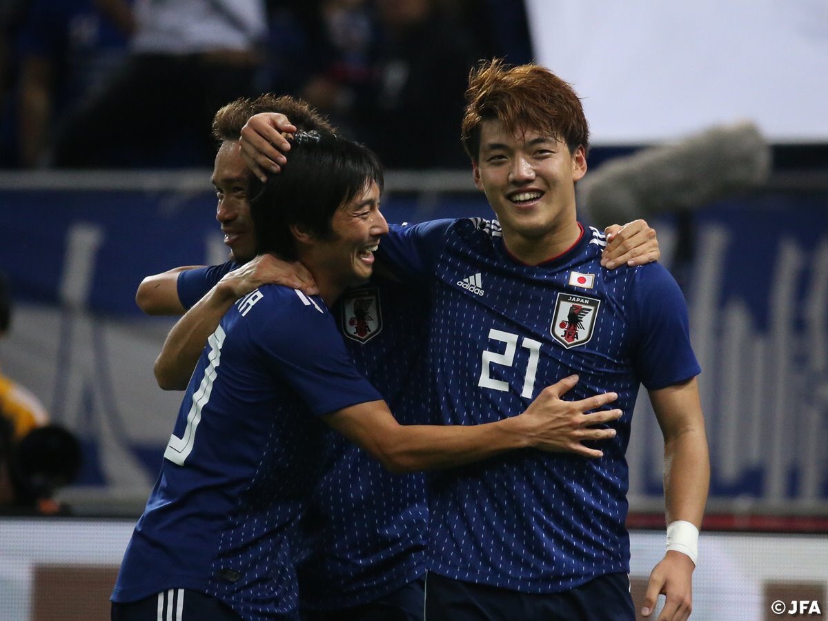 Doan celebra uno de sus goles (Foto: JFA).