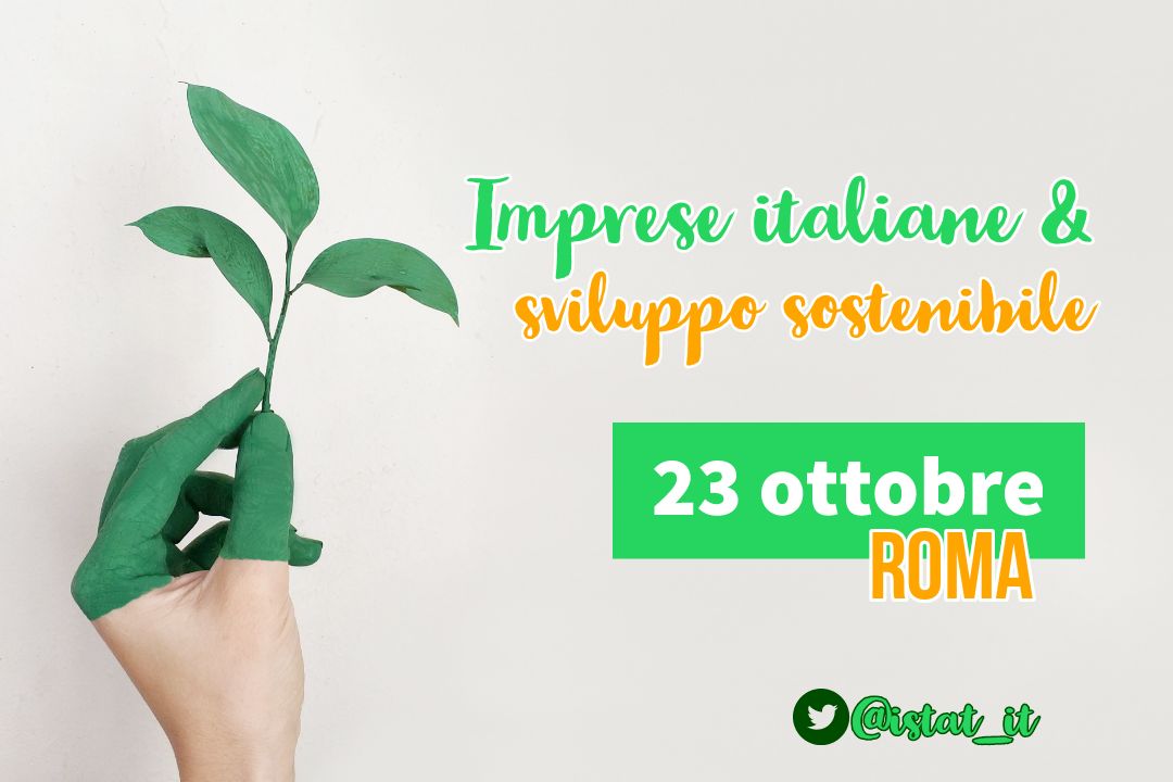 Imprese italiane e sviluppo sostenibile 🌱

📅 Martedì #23ottobre <a href="/istat_it/">Istat</a> presenterà i risultati ottenuti in collaborazione con la Fondazione Plef - Planet Life Economy Foundation sul tema dello sviluppo sostenibile delle imprese 🚀

Maggiori info qui ⬇️
bit.ly/Istat2310