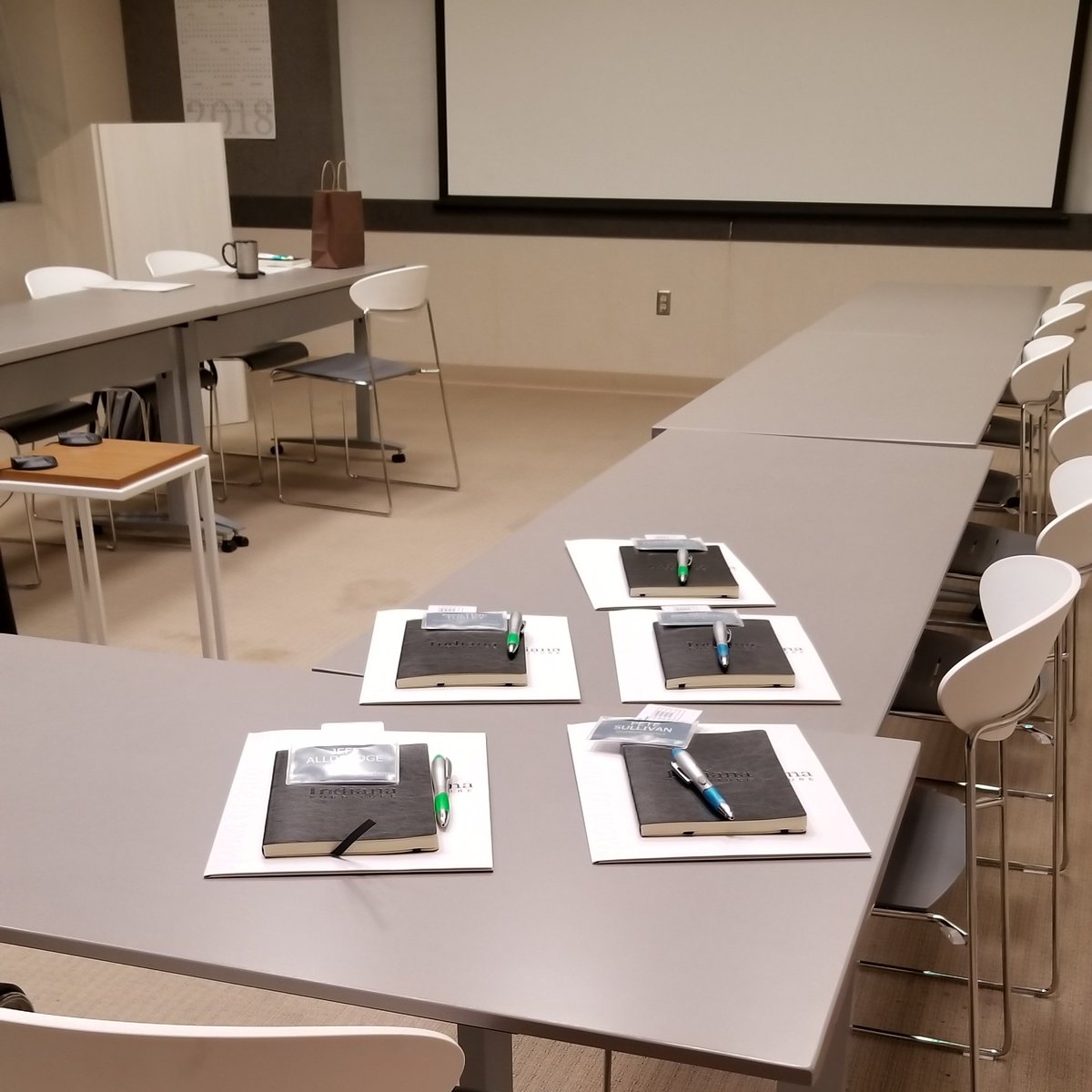 IndianaFurn's tweet photo. Rep training this week begins today! Learning about Indiana Furniture's history, touring our manufacturing facilities and a competitive game of Jeopardy are just a few of the activities we have in store for them. #indianafurniture #reptraining #tobyseating #trionetrainingtables https://t.co/zVE1dUfw8a