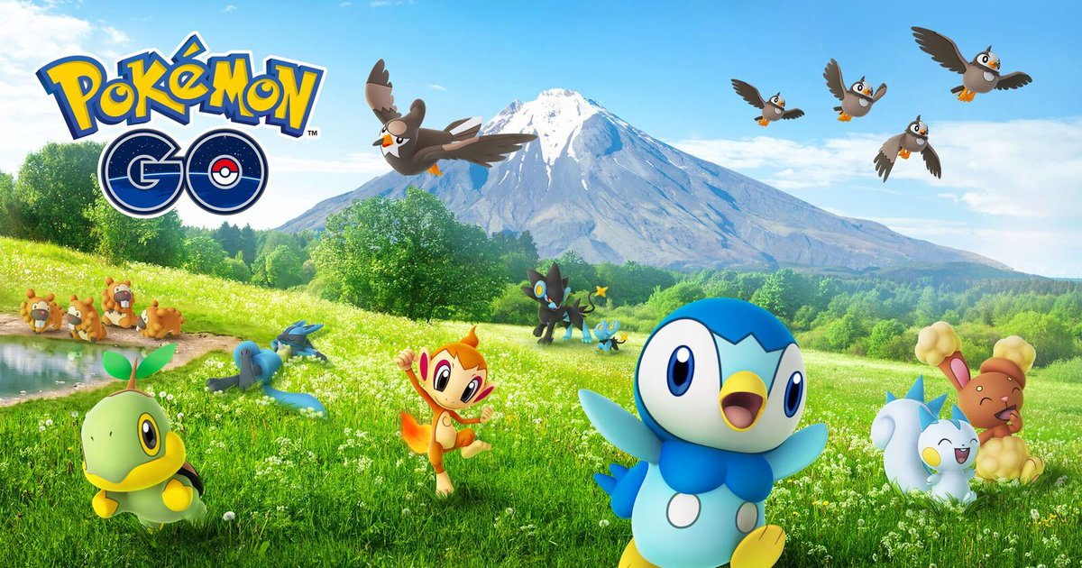 SerebiiNet's tweet image. Serebii Picture: High quality asset celebrating the release of Sinnoh Pokémon in Pokémon GO serebii.net/index2.shtml