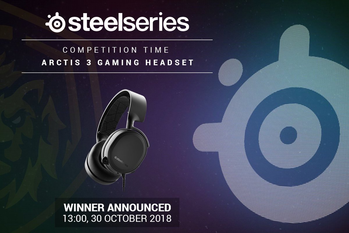 rusted_antigen's tweet photo. 🦁 It's competition time! 🦁

We're giving away 1x SteelSeries Arctis 3 Gaming Headset!

How to enter:
✅ Follow @SouzernLions on Twitter
✅ Comment by tagging 2 friends
✅ Retweet

And that's it!

Winner announced: 13:00, 30 October 2018! https://t.co/82ydwYPmtS