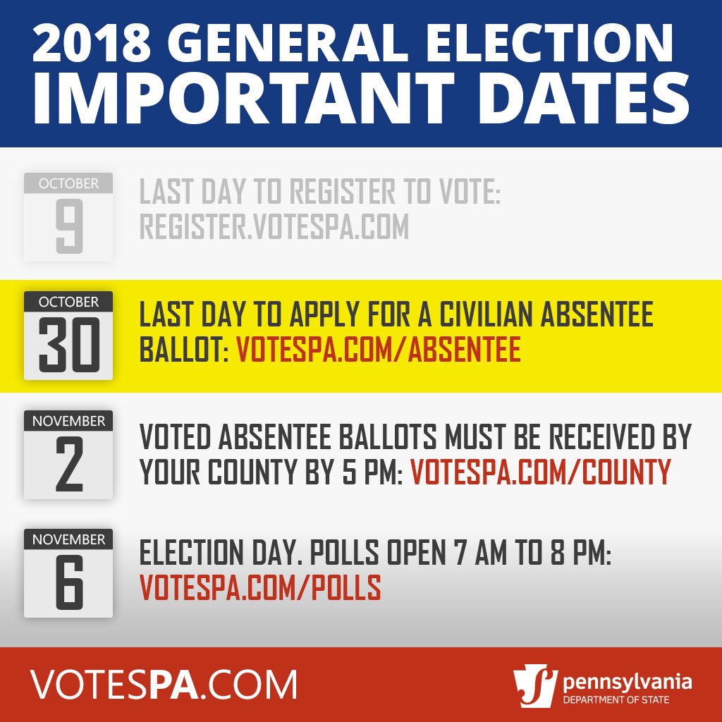 PA Department of State on Twitter "Don’t miss the deadline to apply