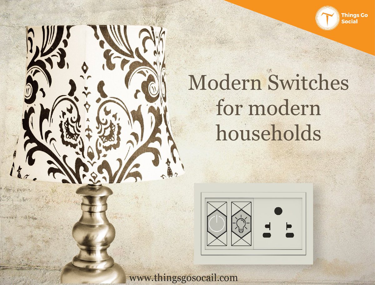 Presenting Smart Home Automation Switches to not only upgrade your life but your interiors too!

#HomeAutomation #PlugPlayAutomate #PluginAutomation #SwitchtoSmartHome #innovation #SmartHome #Smartlife #SmarterLiving #innovation #Automation