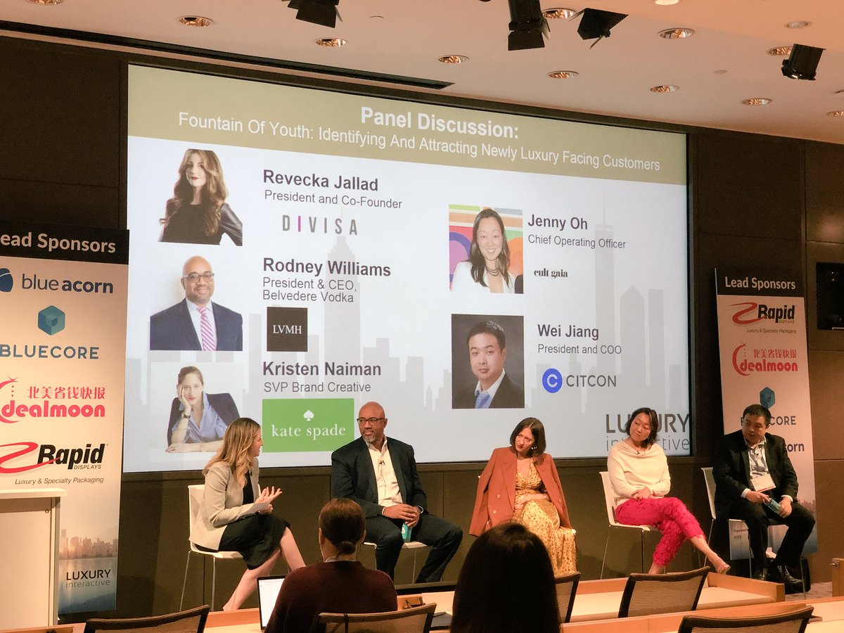 blueacornici's tweet photo. Overheard @LuxInteractive Fountain of Youth panel: “it’s all about distributing the right story on the right channel.” Great insights on identifying &amp; attractings luxury consumers https://t.co/HimvuvWdqX