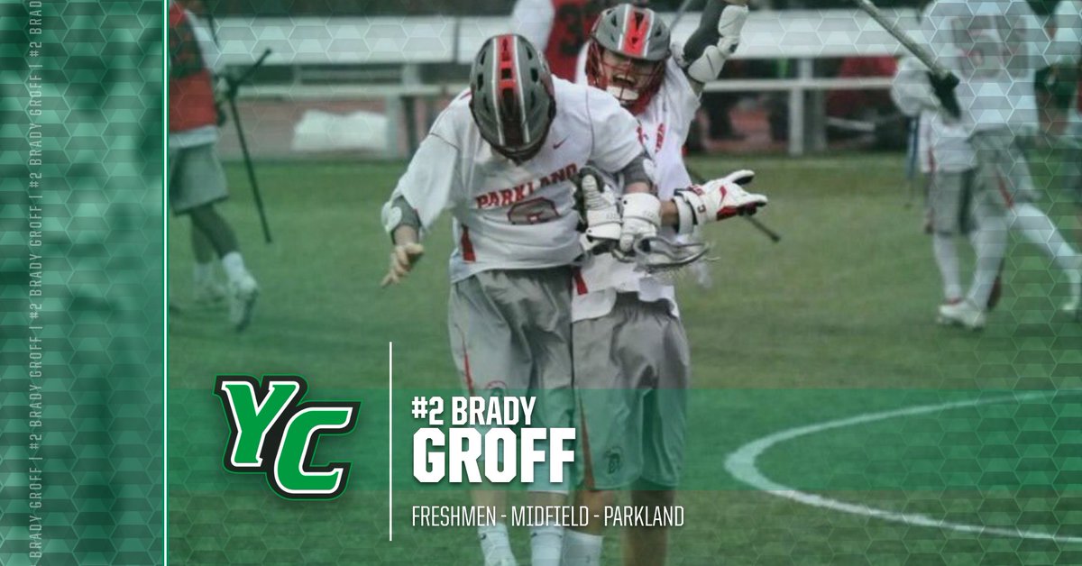 YCPMLacrosse's tweet photo. Meet Freshmen Midfielder Brady Groff from Parkland High School in PA. https://t.co/U4uHBBBI0N