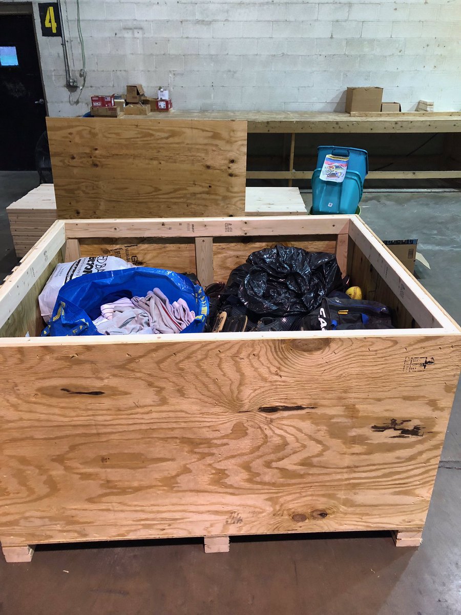 udacf's tweet photo. Next stop....Colombia!  Hundreds of bats, gloves, cleats and much more!  #shippingoverseas #fortunethelessfortunate #baseball #udacf
https://t.co/WpXcYniDav https://t.co/J2b27pOqGw