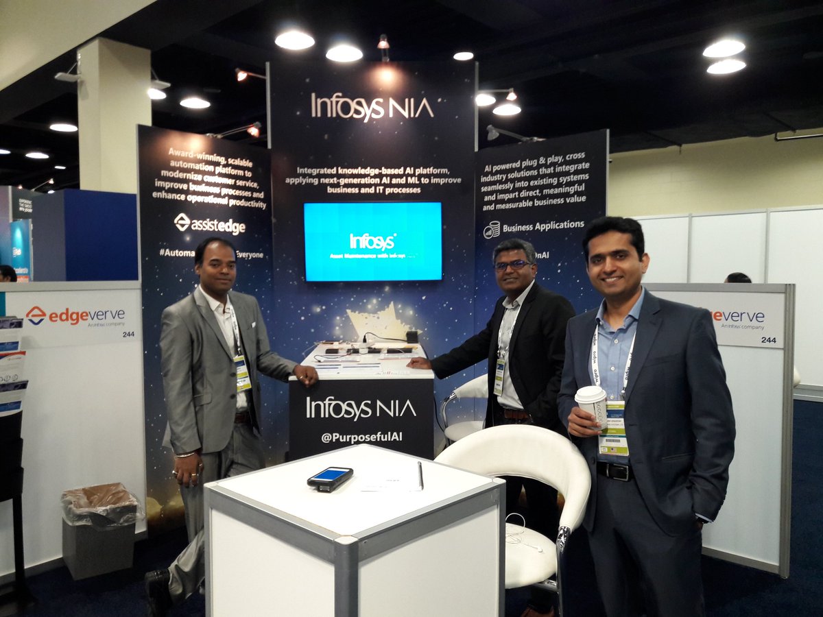 puneetsuppal's tweet photo. Start of another day at @Gartner_SYM. Looking forward to another day of high energy conversations about @PurposefulAI and #Automation. #AutomationBuiltForYou @edge_verve #GartnerSYM https://t.co/bc8E6u0kPa