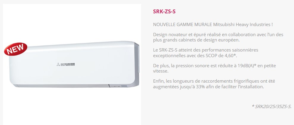 Une nouvelle gamme de produit AIR/AIR YACK est disponible profitez-en, et renseignez vous plus en détaille avec le lien ci-contre :
yack.fr/Pompes-a-Chale…