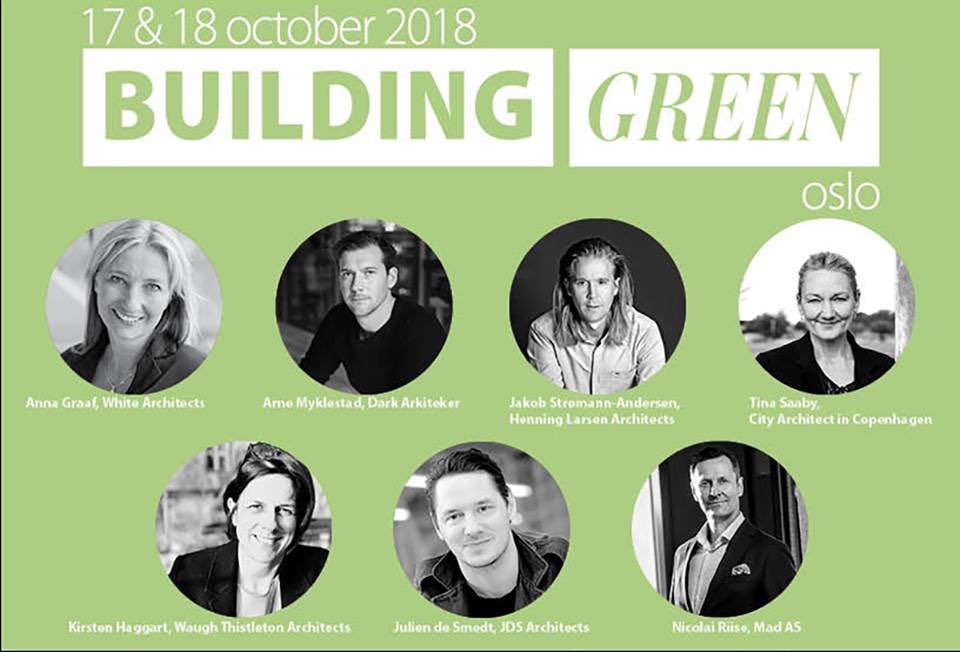 CEO og urbanist Arne Reisegg Myklestad skal fortelle om hvordan vi jobber med å sikre grønne kvaliteter i byutviklingsprosjekter på #buildinggreen