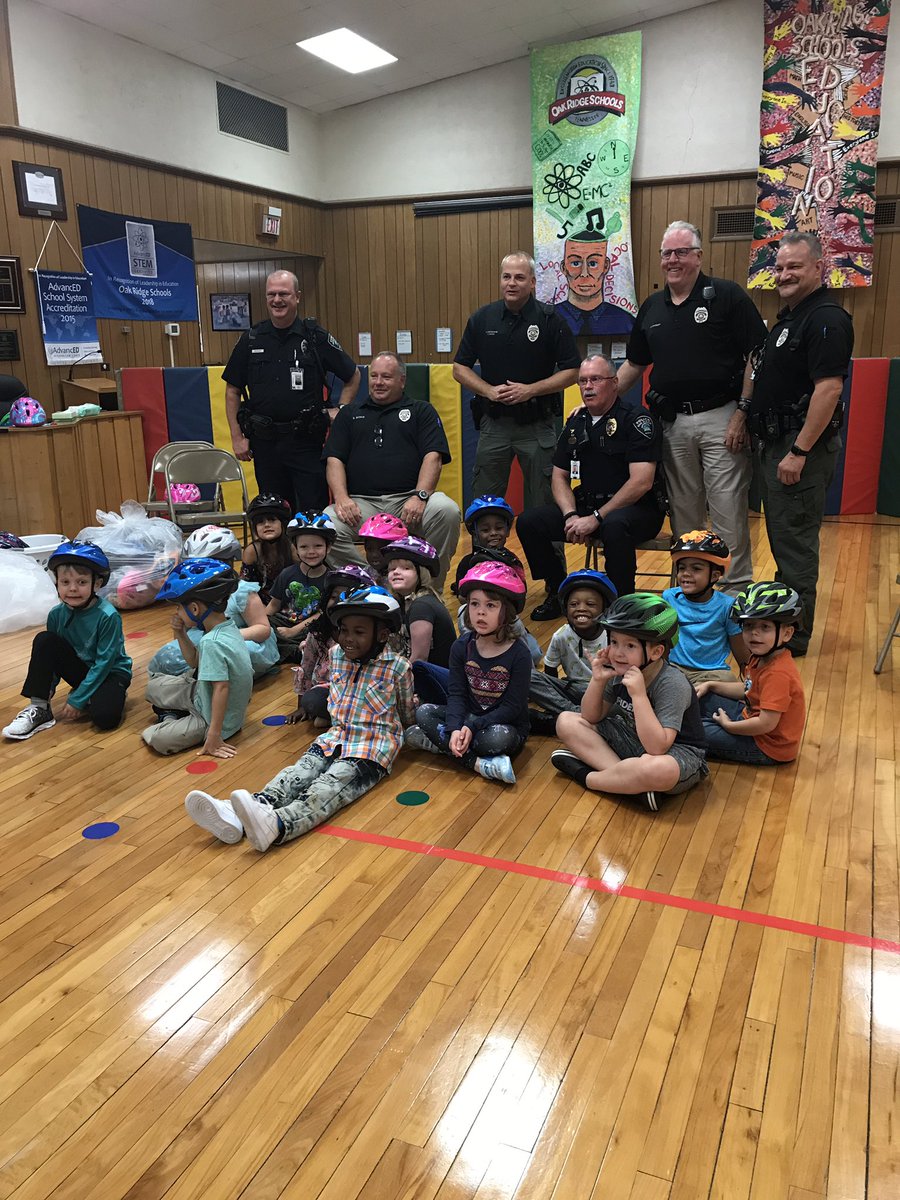 Thank you to East Tennessee Children’s Hospital and ORPD for our new helmets!!