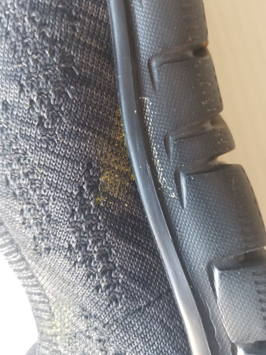 sudjky's tweet photo. Ate lunch @FrontStreetBrew waiter dropped mustard and it got all over my pants, shirt, and shoes. All I got was one $15 entree removed from my bill. Those stains will never come out. https://t.co/ZSf85Fsa0O