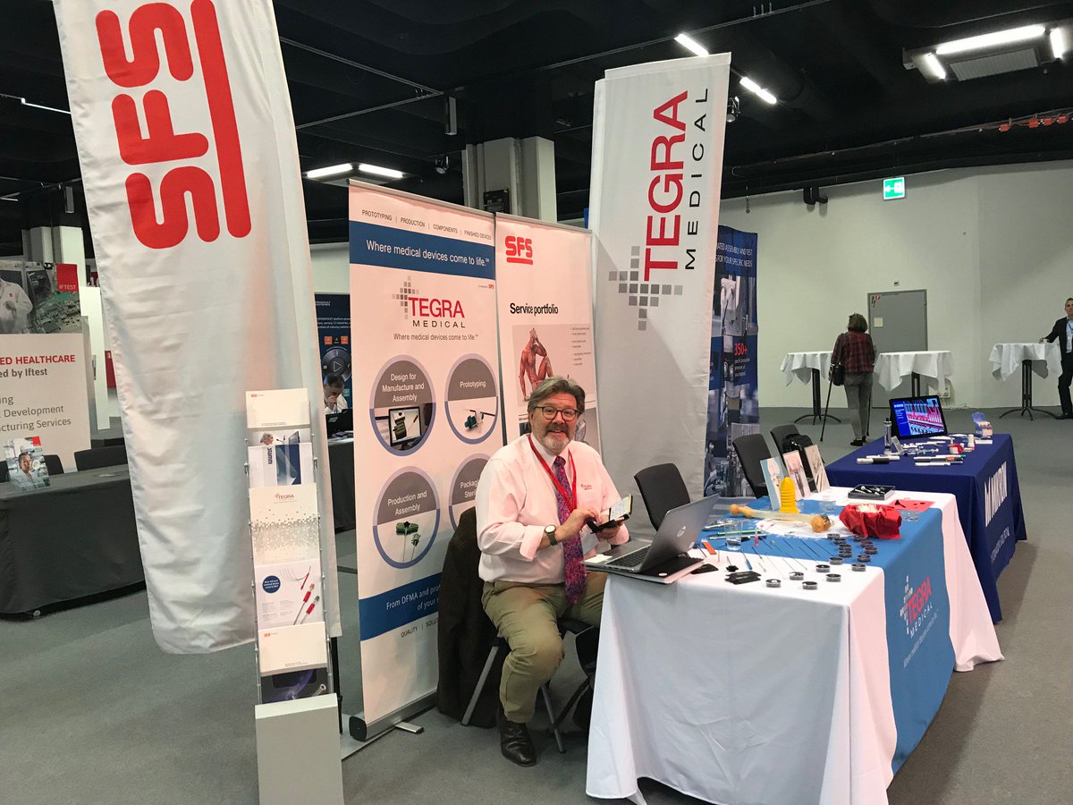 TegraMedical's tweet photo. Stop by for a visit if you're at the MedTech and Pharma Platform annual event in Basel, Switzerland.  #medtech #pharma #MPP2018 @Medtech__Pharma https://t.co/chES7mYeCr