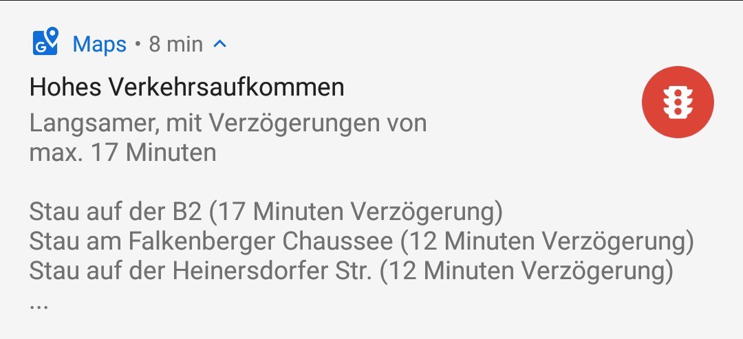 LizMoersch's tweet photo. Wenn du bei der #dmco18 plötzlich eine Push von Google Maps zum erhöhten Verkehrsaufkommen bekommst ;)
#MaaS #SmartMobility @Bitkom_Mobility https://t.co/4a7pgJ9yEy
