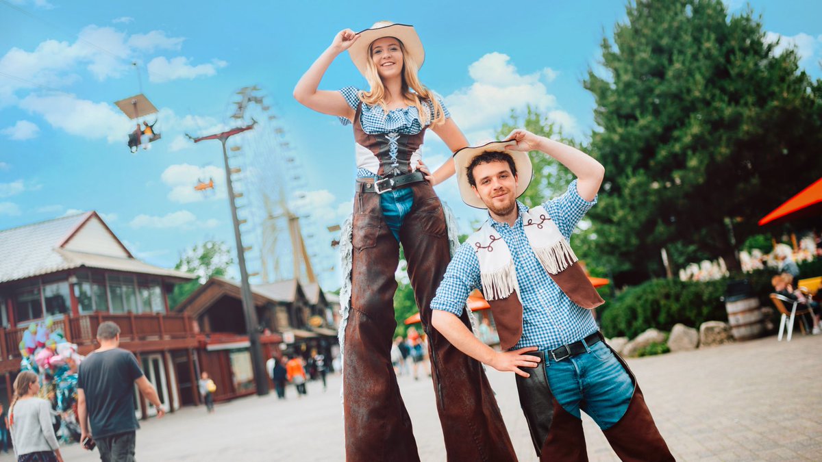 Anibaentertain's tweet photo. Howdy Cowboy &amp; Cowgirls! 🤠🤠

#Themepark #Entertainment
#Entertainers #Actors #Characters 
#Steltloper #Steltlopers #Stelten
#Slagharen #Attractiepark
#Aniba #Anibaproductions https://t.co/BV7vIRXxc5