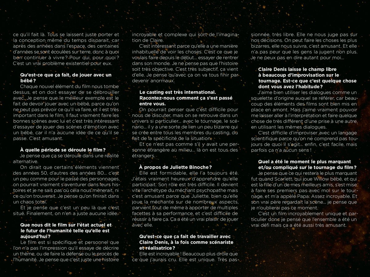 Pattinson Art Work On Twitter High Life Press Kit Has