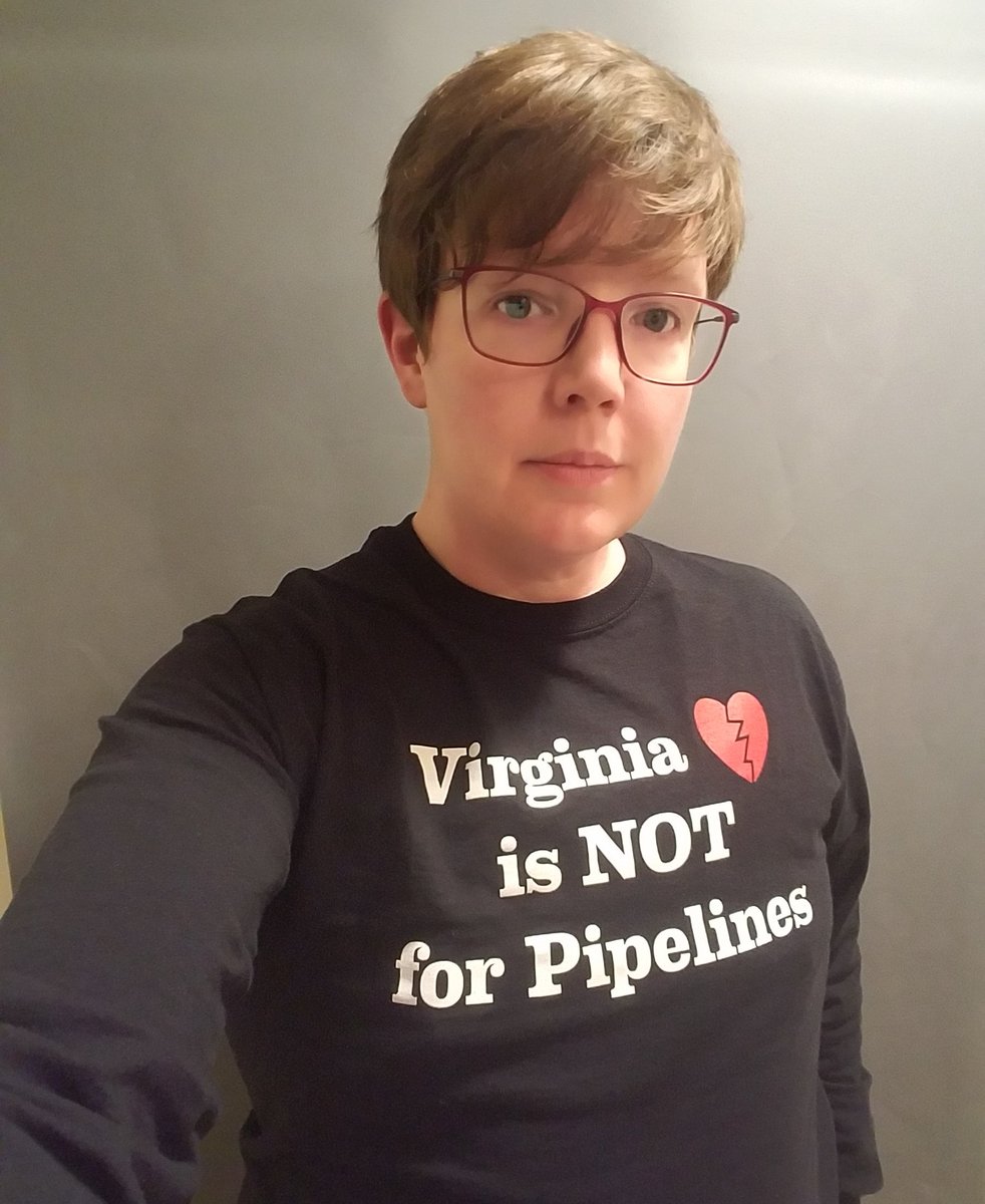 You know you want this shirt because Virginia is NOT for pipelines. Only 4 days left, order here tinyurl.com/NoMVPNoACPt
 #noMVP #noACP #StandWithRed  Thanks @TCKinFC12 for offering a 2nd round!