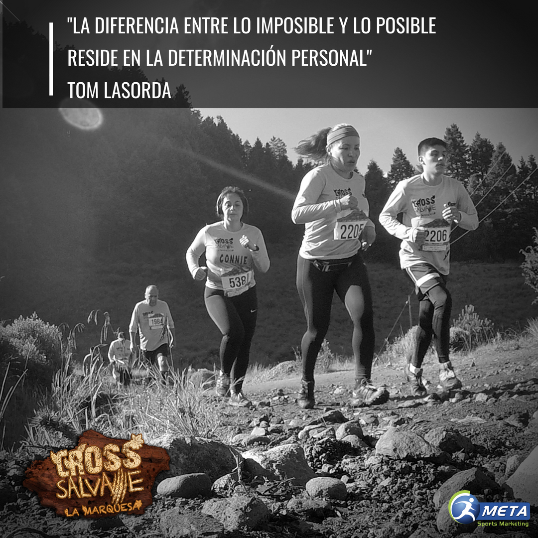 MetaSportsM's tweet photo. La palabra del día: Determinación 💪
#CrossSalvajeLaMarquesa #MetaSportsMarketing #Corrermehaenseñado #Runningmx https://t.co/cyocBVqViz