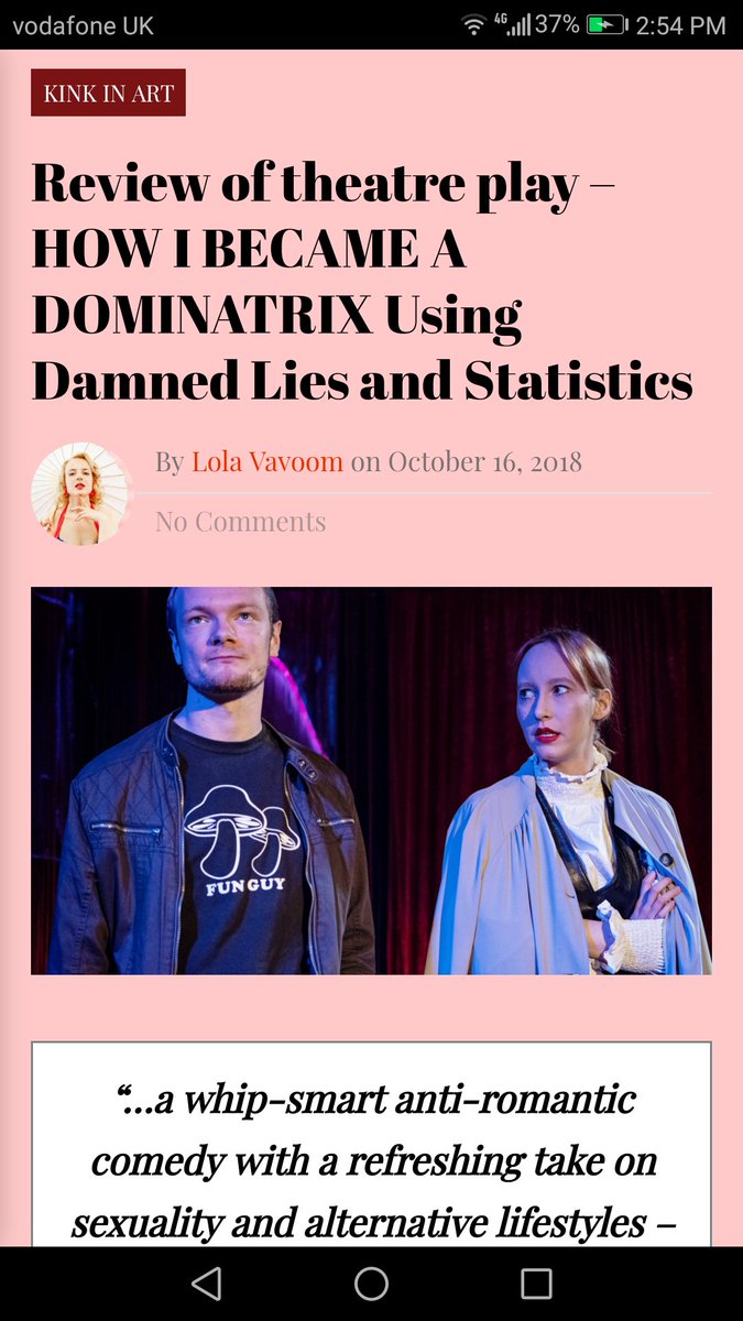 The dommes of London love this Dominatrix! londonkink.com/2018/10/16/rev…