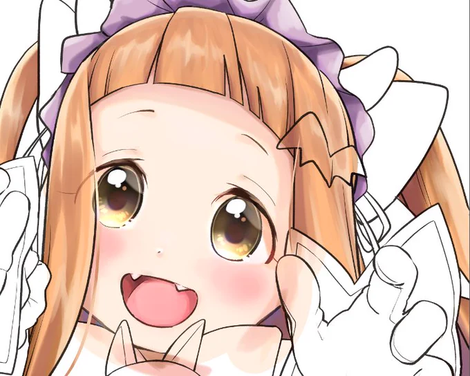 仁奈ちゃん描くの楽しすぎる 