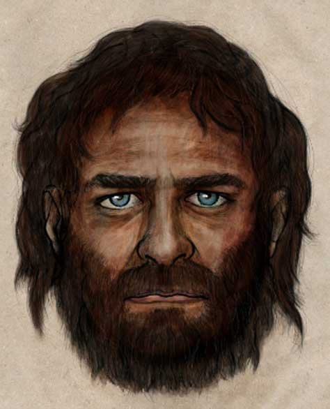 European hunter gatherers from 45k and later had black skin and (at least some) had blue eyes. You can decide whether his depiction matches the description in the article. Whose hangup? Their hangup.  https://www.ancient-origins.net/human-origins-science/dark-skin-and-blue-eyes-european-hunter-gatherers-did-not-fit-common-021813Witness: " the dark-skinned genes of an African"