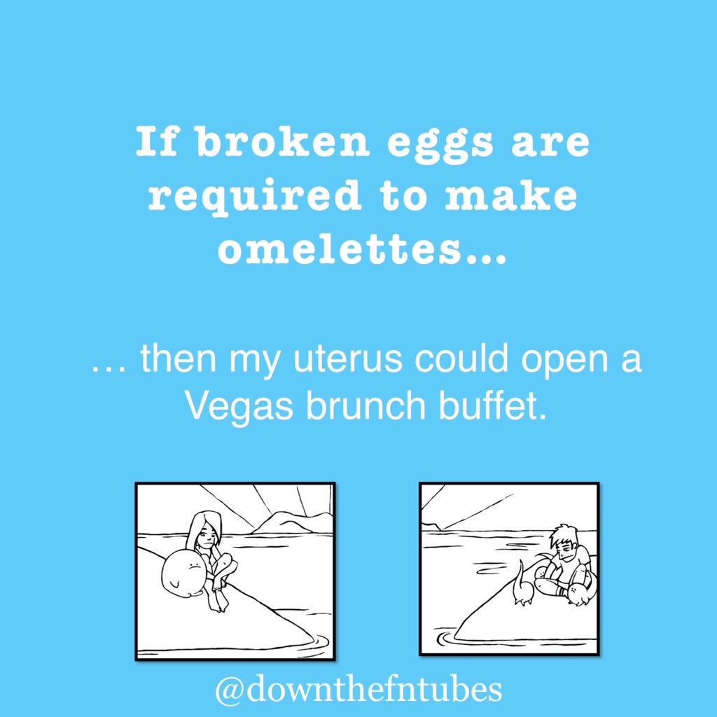 downthefntubes's tweet photo. Who's with me?
.
#eggs #buffet #brunch #vegas #uterus #brokeneggs #omelette #downthefntubes #1in8 #ttc #infertility #infertilitysucks #infertilityawareness #ivf #infertilitymemes #infertilityhumor #infertilityhumour #ttchumor #fuckinfertility #angryladybits https://t.co/DJwMAEOxsw