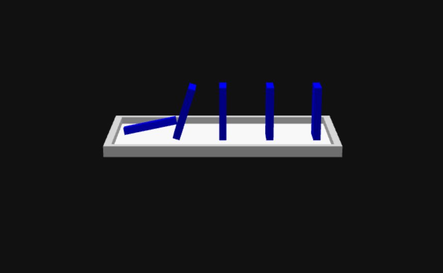 mtthwwmn's tweet photo. Have been experimenting with positional audio on @CodePen. As a proof of concept, I mocked up this tray of falling dominos whose collisions get quieter as the tray recedes. Turn on your audio and check it out.
https://t.co/FkBIprdPGc #codepen #threejs #physijs #audio #3D https://t.co/wQcls4m8Zz