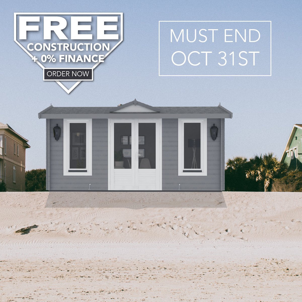 Johnsons_Rooms's tweet photo. You only have 2 weeks to get your Johnsons Garden Room constructed completely free of charge. Order yours by October 31st + 0% finance available! Visit https://t.co/w0Yq2MOTHK for more information. #WhatWouldYouUseYoursFor #NeedExtraSpace #TuesdayThoughts https://t.co/GCtqSYzF3W