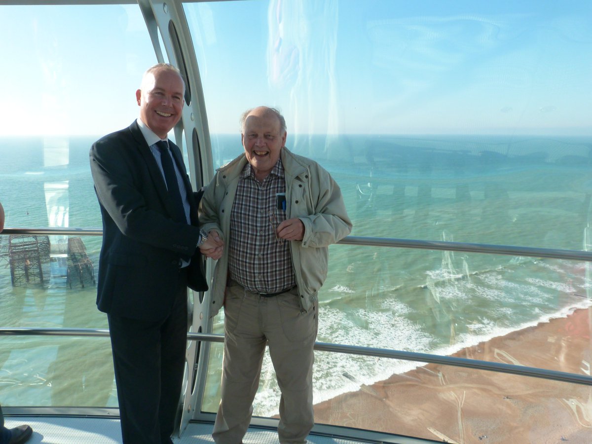 QualityCareltd's tweet photo. What a fantastic day we had at the @BA_i360 to take our first ever Pollard's Promises winner, David Barrell, for a flight on the i360! We were so happy that David enjoyed his day! Full gallery of pictures on our Facebook page at https://t.co/JNNeROytSL #pollardspromises https://t.co/GXRUhG1lct