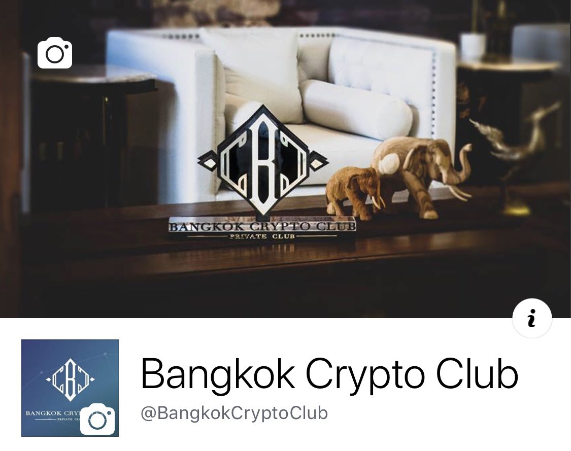 jeffqu_'s tweet photo. Follow us on Facebook 💛
#cryptocurrency #crypto #bangkok #cryptoclub #bangkokcrypto #blockchain #bangkokcryptoclub https://t.co/pPAtWc9gWK
